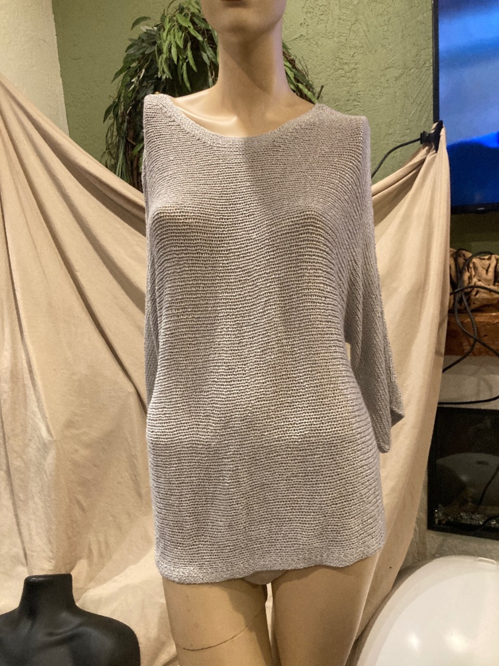 Eileen Fiaher knit top